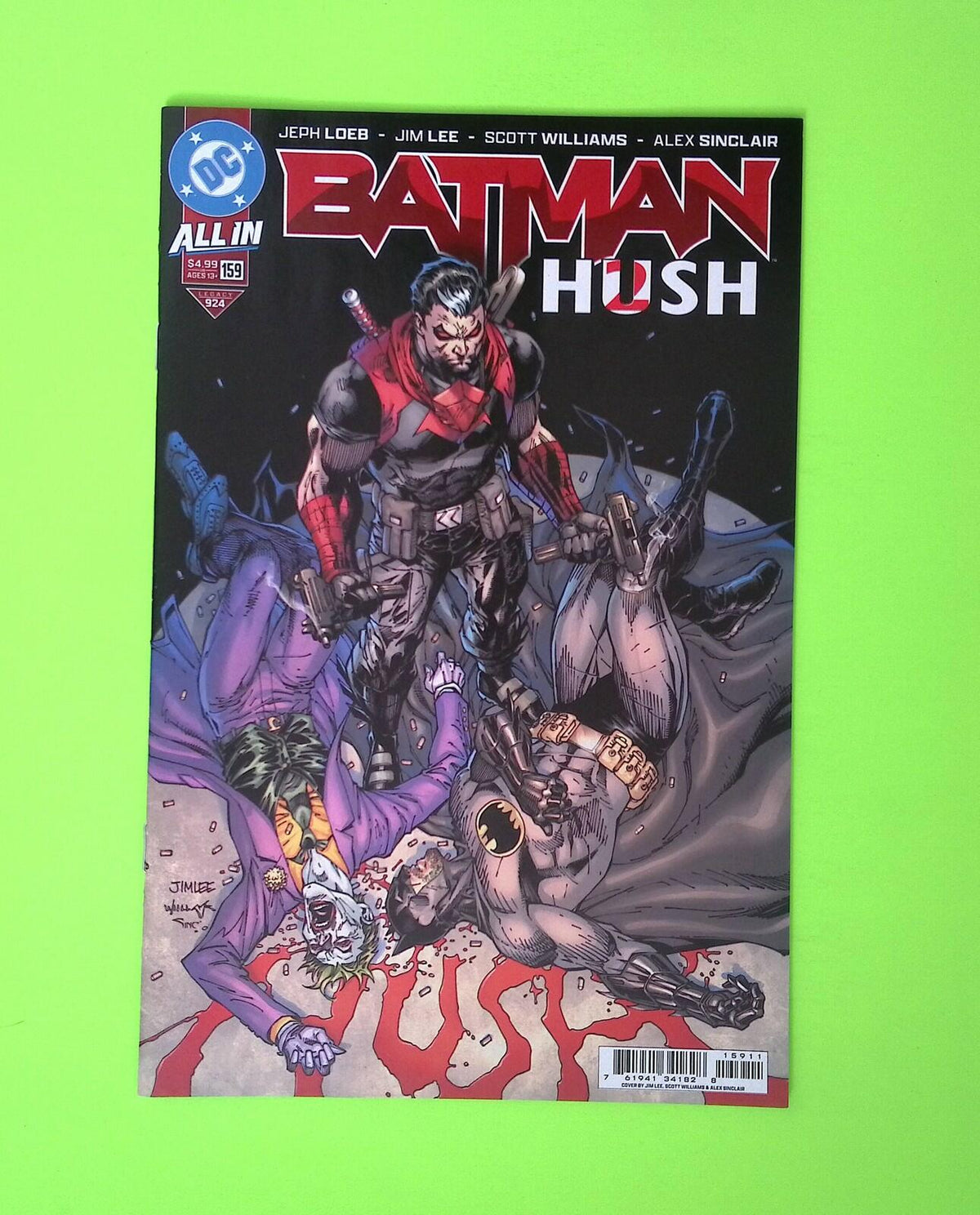 Batman #159 Vol. 3 2025 DC Comics High Grade Comic Book W314-80