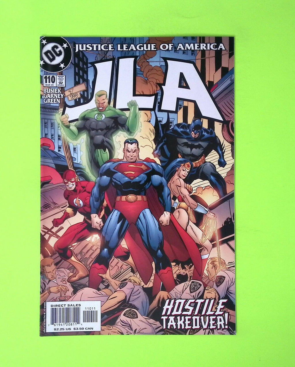 JLA #110 2005 DC Comics Higher Grade Comic Book Q107-186