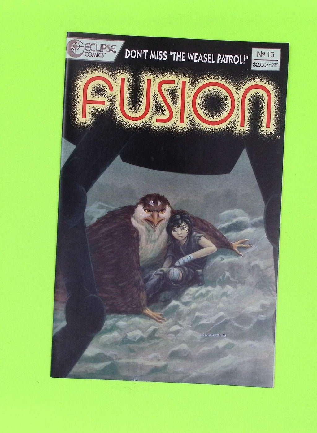 Fusion #15 Eclipse Comics 8.0 Comic Book V76-108