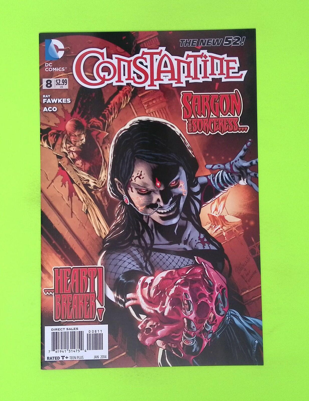 Constantine #8 2014 DC Comics 8.0 Comic Book W167-101