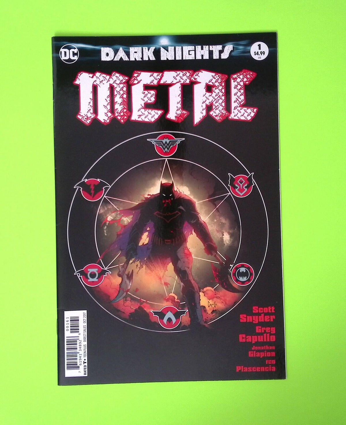 Dark Nights Metal #1e 2017 DC Comics Variant High Grade Comic Book X277-110
