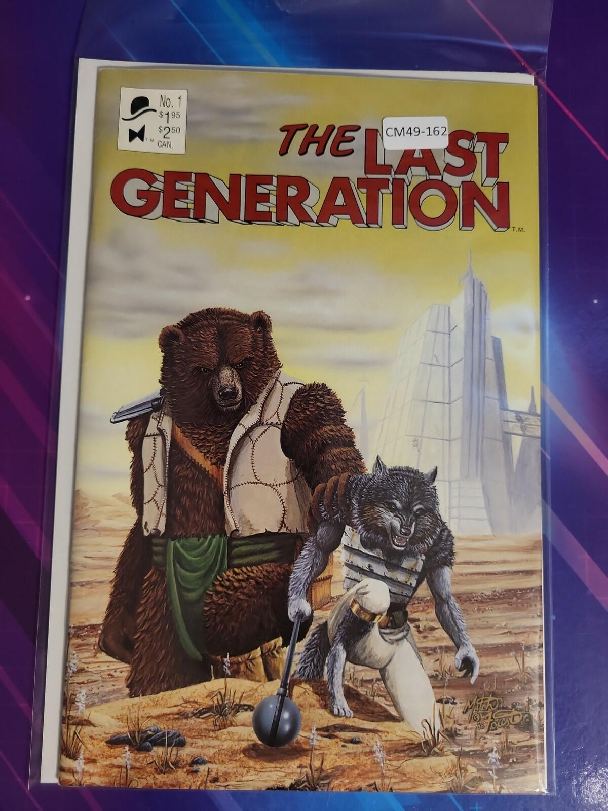 THE LAST GENERATION #1 HIGH GRADE BLACK TIE STUDIOS COMIC BOOK CM49-162