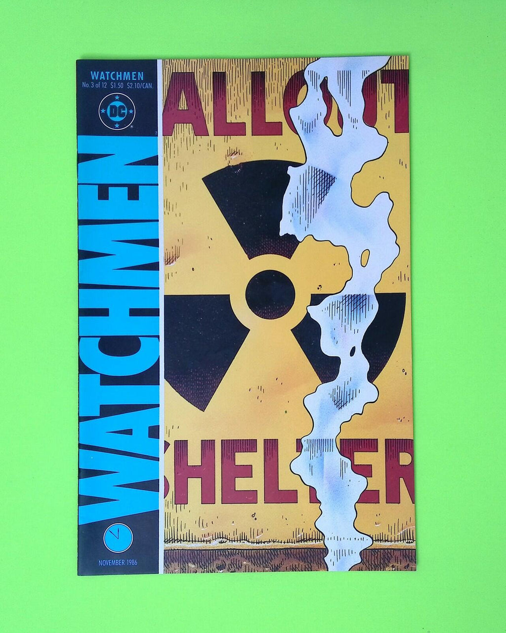 Watchmen #3 1986 DC Comics High Grade Comic Book B21-112