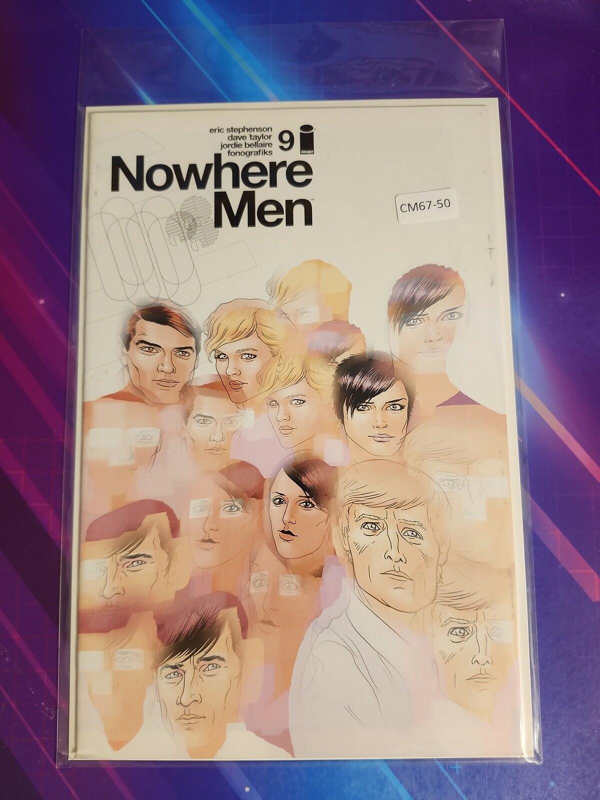 NOWHERE MEN #9 HIGH GRADE IMAGE COMIC BOOK CM67-50
