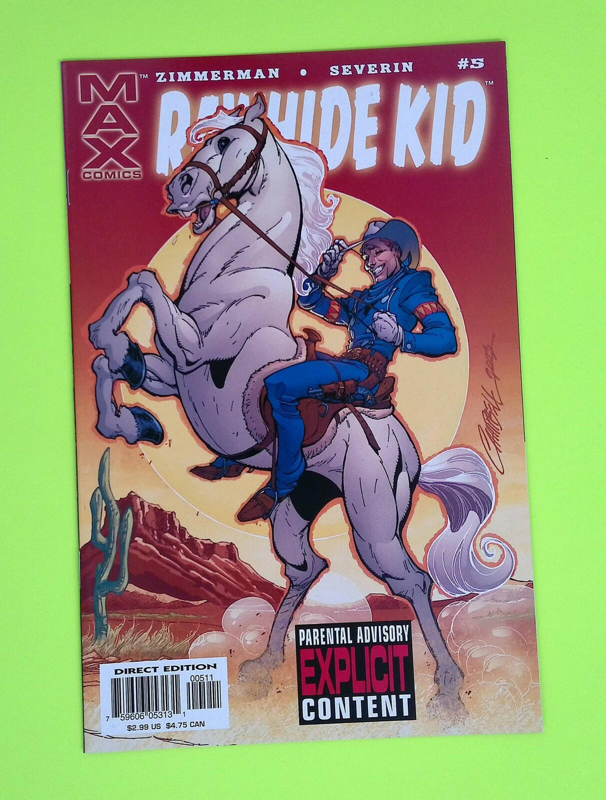 Rawhide Kid #5 Vol. 3 2003 MAX Comics 8.0 Comic Book M55-65