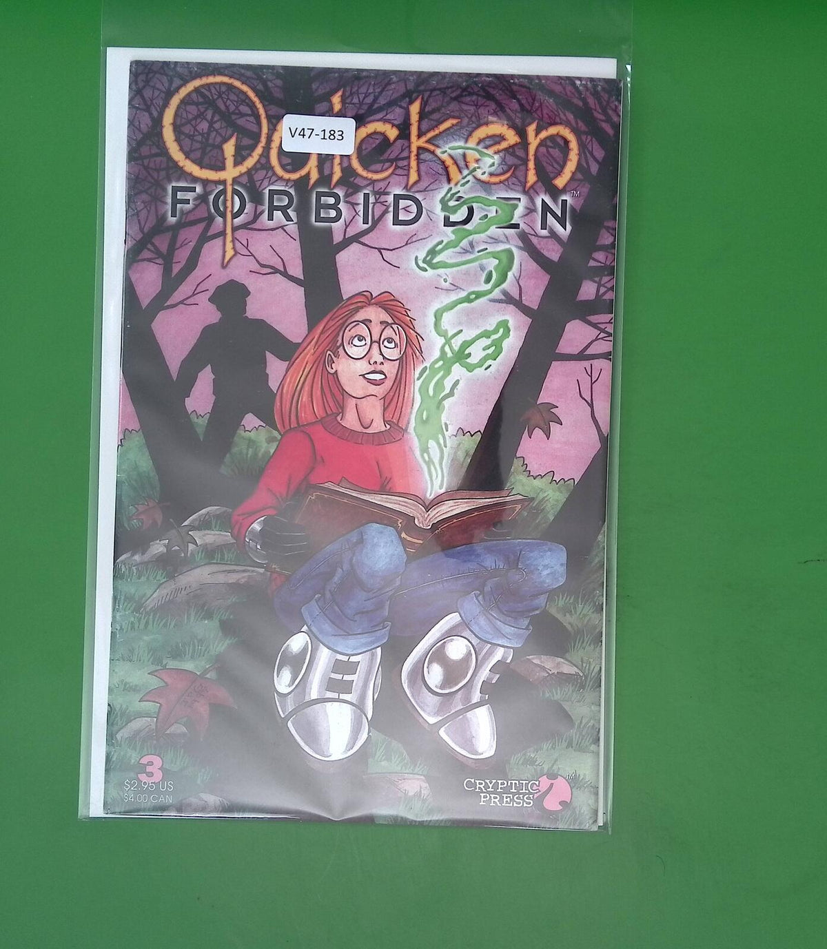 QUICKEN FORBIDDEN #3 8.0 CRYPTIC PRESS COMIC BOOK V47-183
