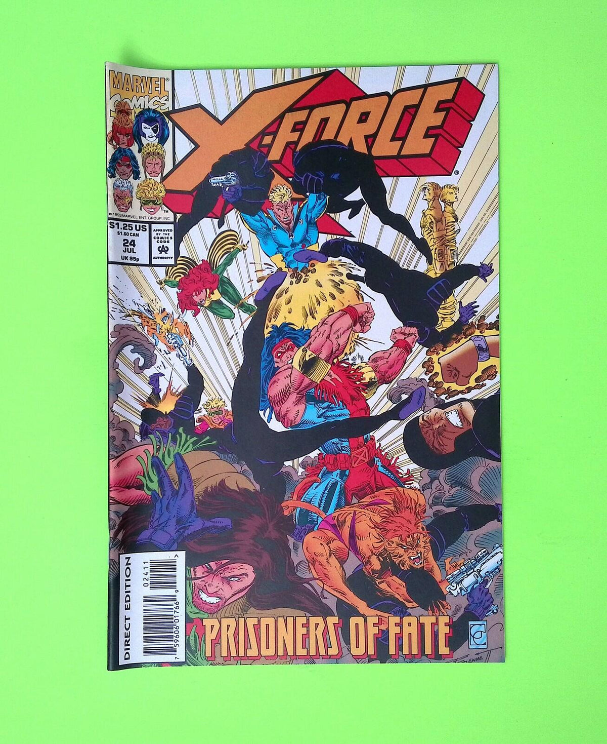 X-Force #24 Vol. 1 1993 Marvel Comics Higher Grade Comic Book B80-179