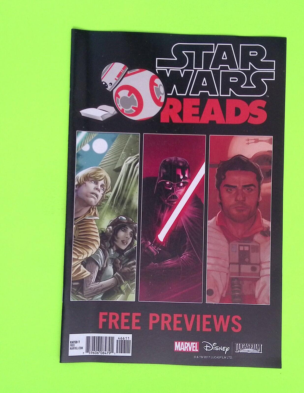 Star Wars Reads Sampler #2017 2017 Marvel Comics 8.0 Comic Book W150-261