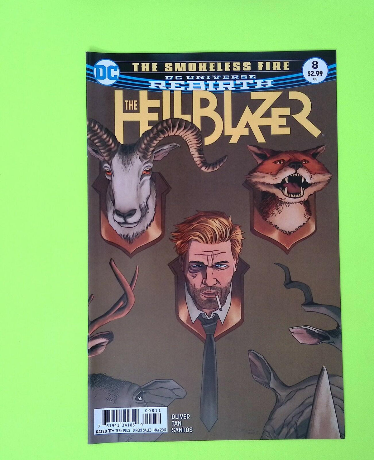 Hellblazer #8 Vol. 2 2017 DC Comics High Grade Comic Book R66-250