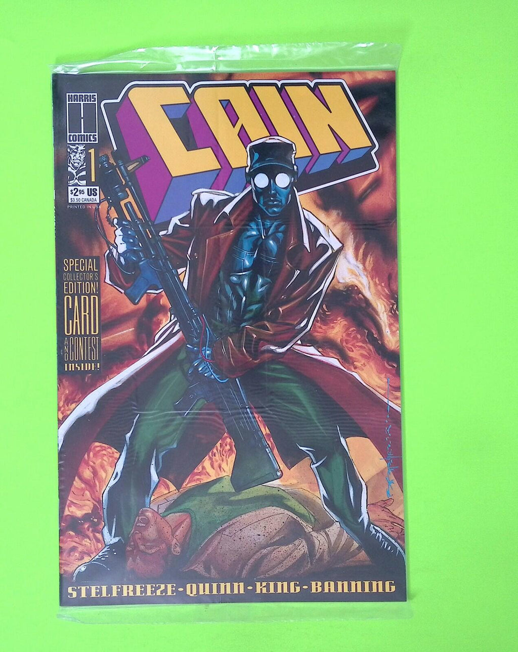 Cain #1 1993 Harris Comics High Grade Comic Book B8-171
