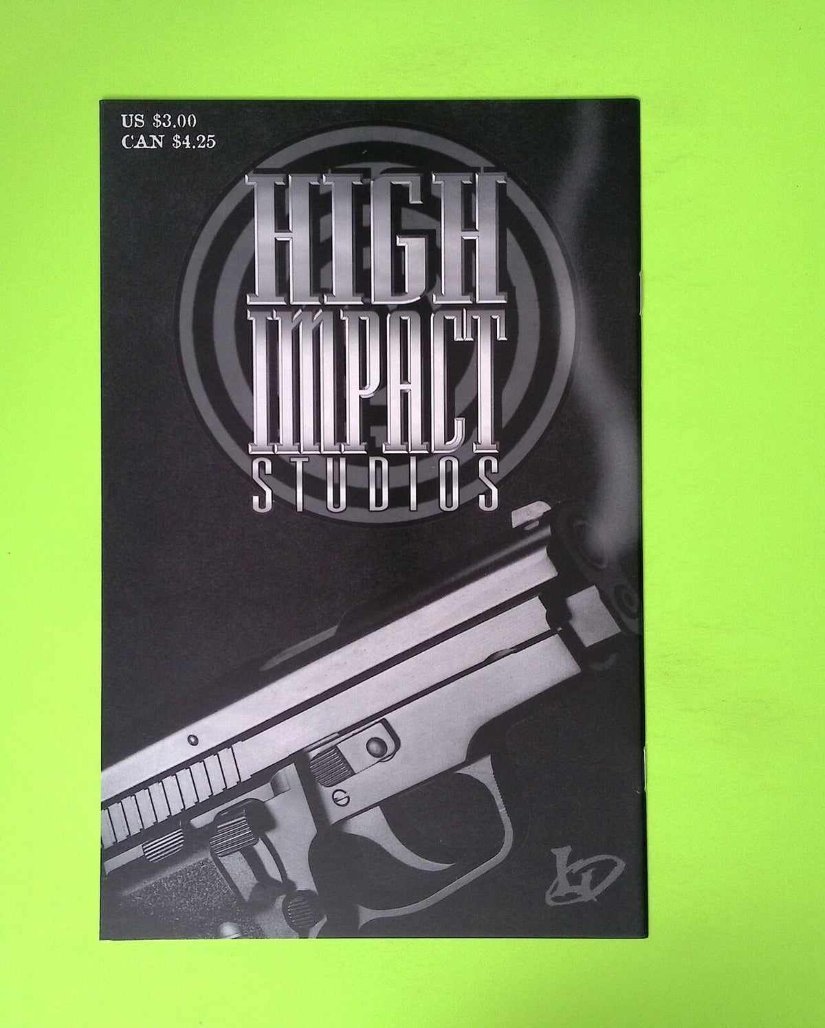 Jazz #1 1996 High Impact Comics High Grade Comic Book Q71-225