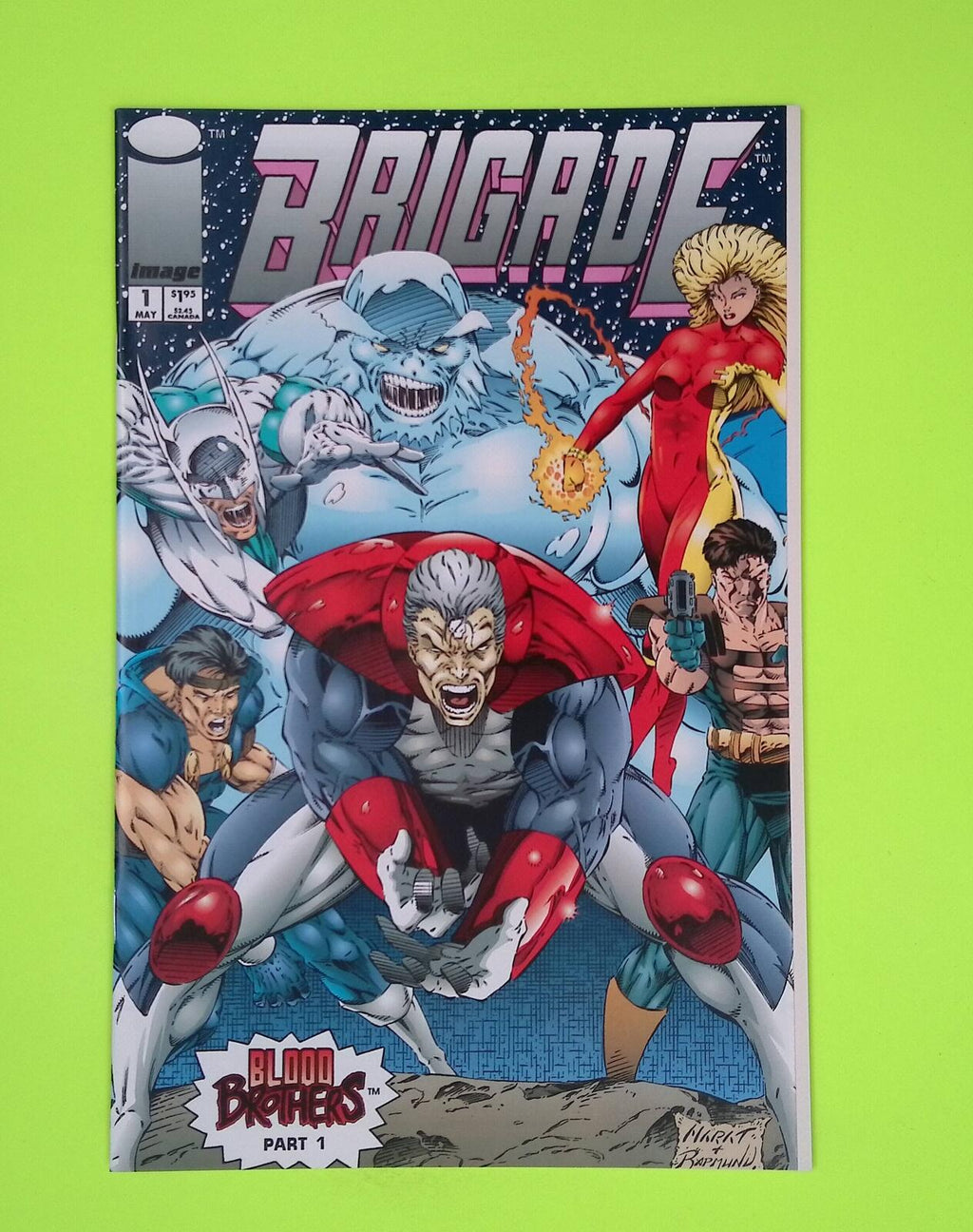 Brigade #1 Vol. 2 1993 Image Comics 8.0 Comic Book A85-20