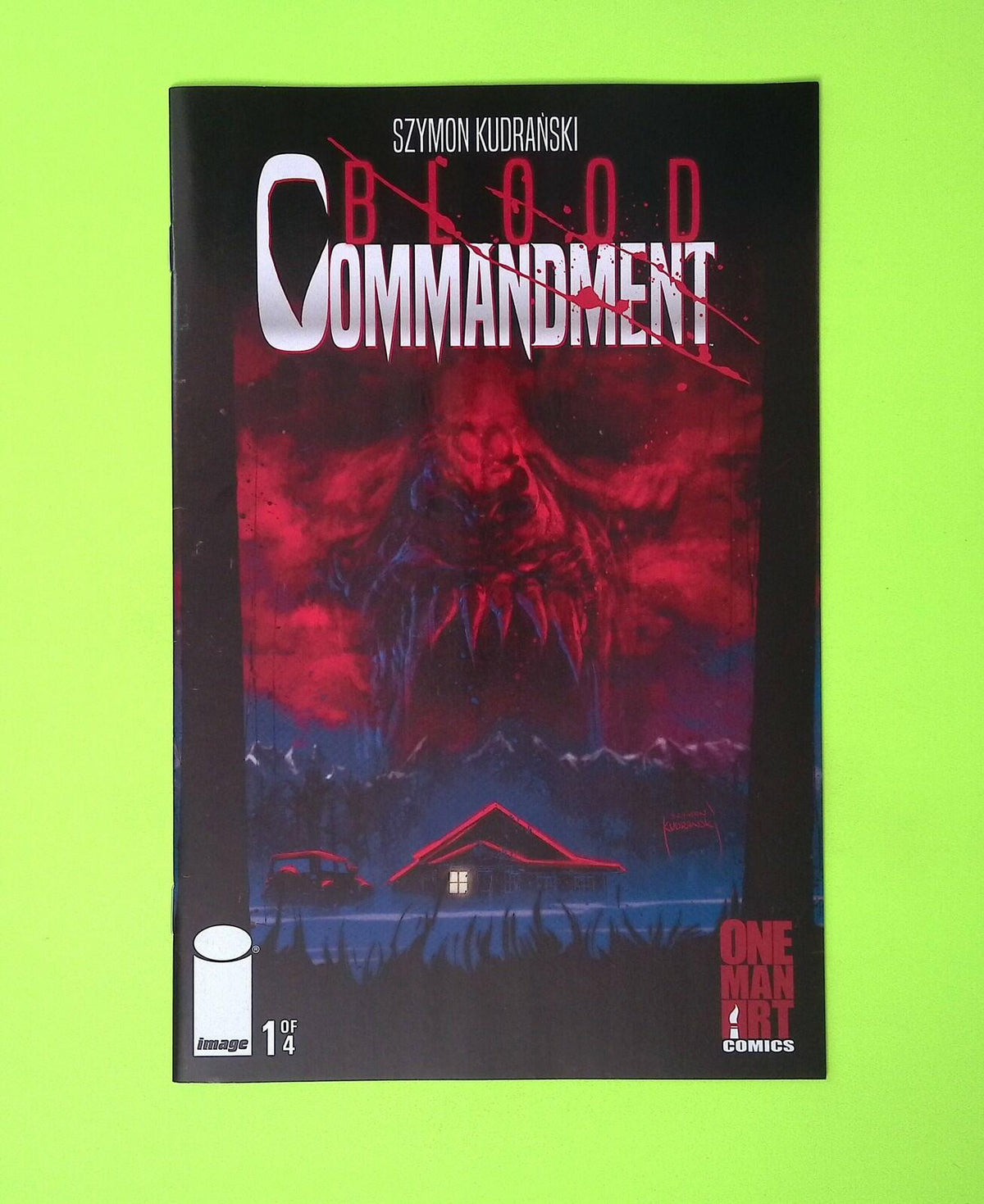 Blood Commandment #1 2023 Image Comics High Grade Comic Book Q36-140