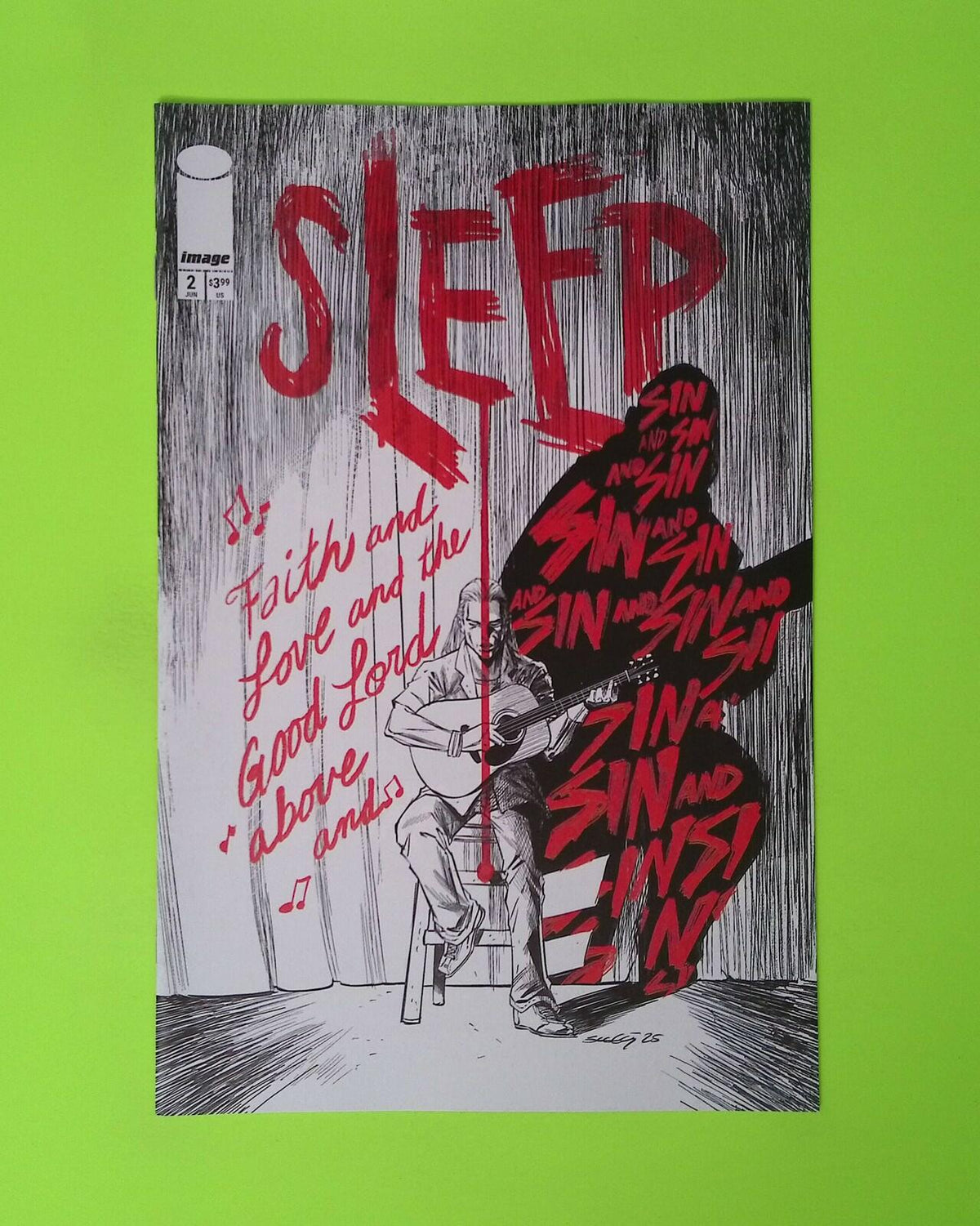 Sleep #2b 2025 Image Comics Variant High Grade Comic Book X225-50