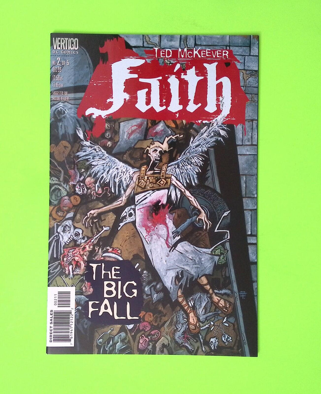 Faith #2 Vertigo High Grade Comic Book B49-210