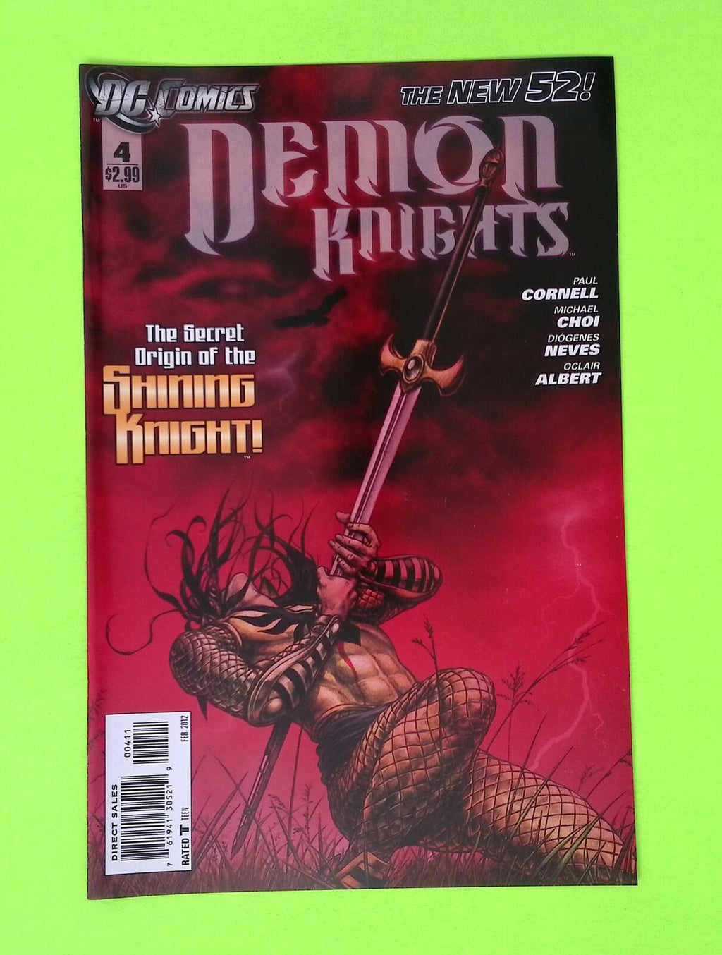 Demon Knights #4 2012 DC Comics 8.0 Comic Book R38-80