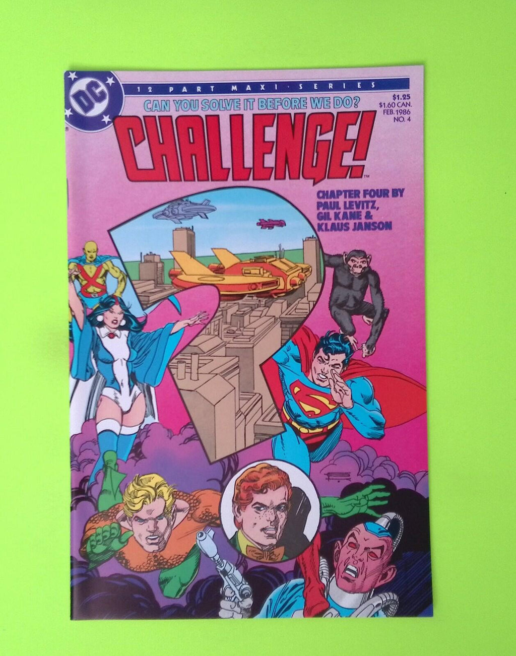 DC Challenge #4 1986 DC Comics High Grade Comic Book X103-239