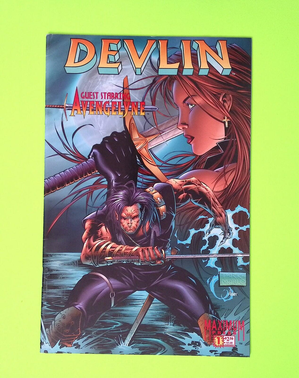 Devlin #1 One-Shot 1996 Maximum Press High Grade Comic Book X108-74