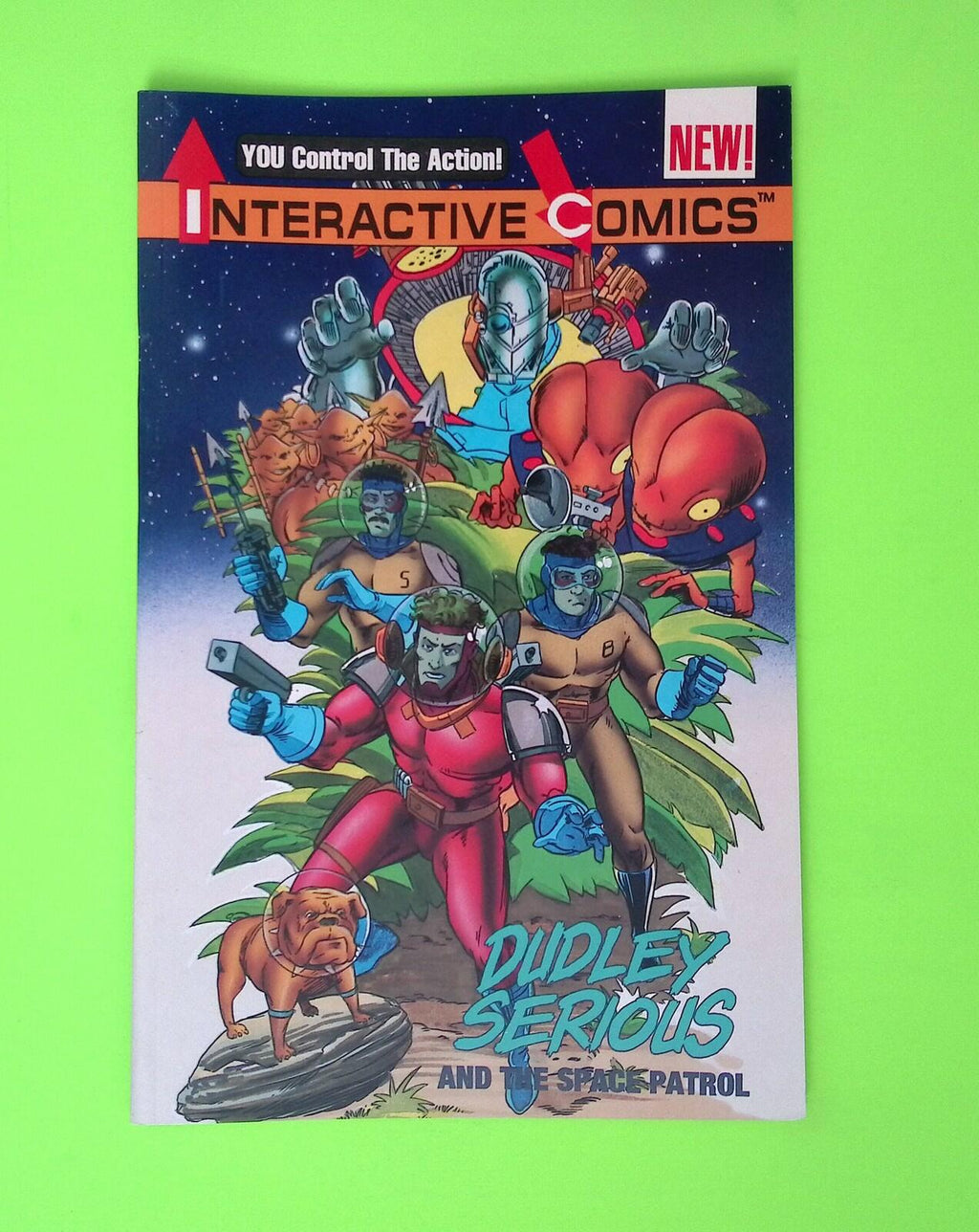 Interactive Comics Dudley Serious & the Space Patrol nn One-Shot B87-82