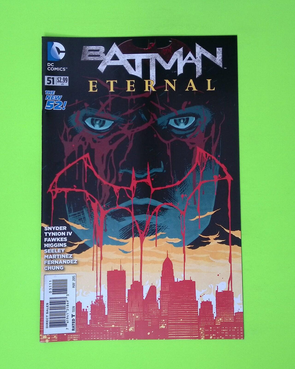 Batman Eternal #51 2015 DC Comics High Grade Comic Book B41-31