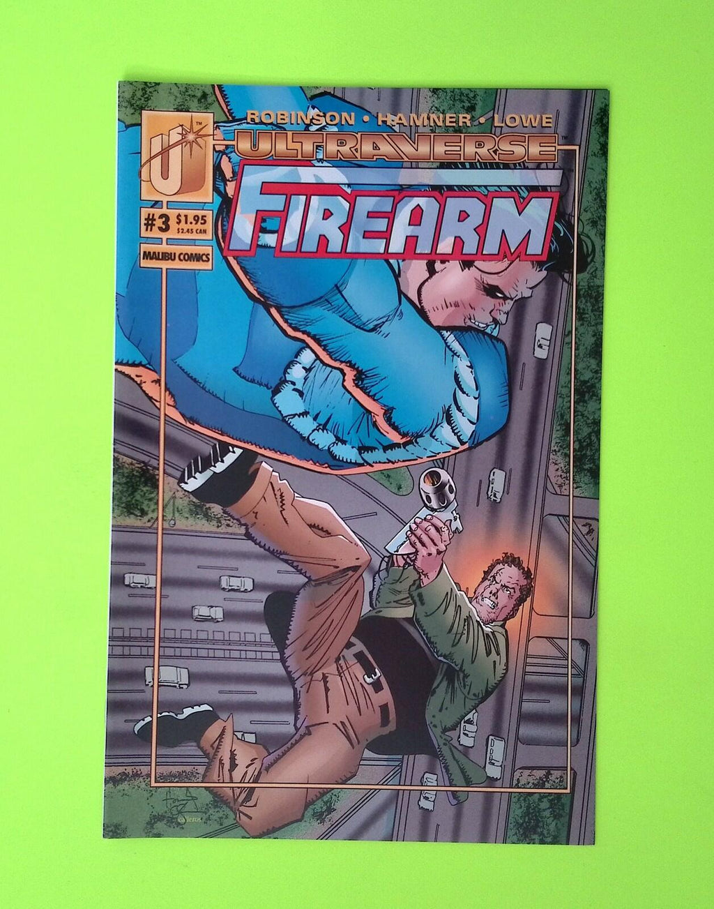 Firearm #3 1993 Malibu Comics High Grade Comic Book W273-207