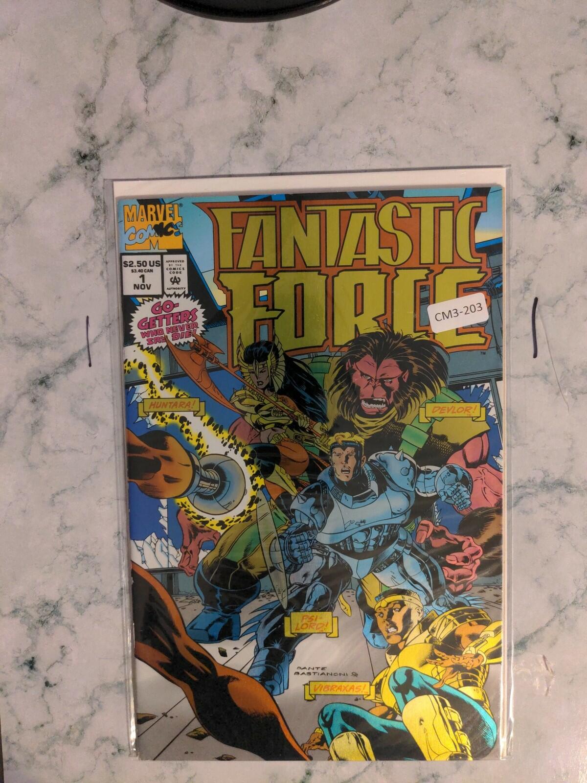 FANTASTIC FORCE #1 VOL. 1 9.0 MARVEL COMIC BOOK CM3-203