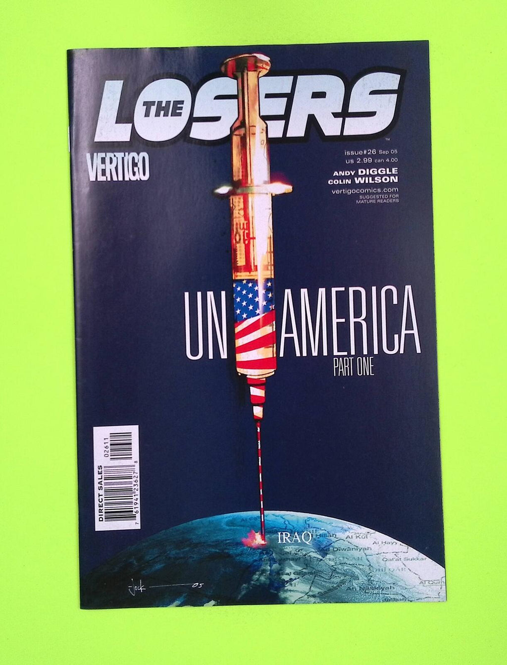 Losers #26 2005 Vertigo 8.0 Comic Book J11-39