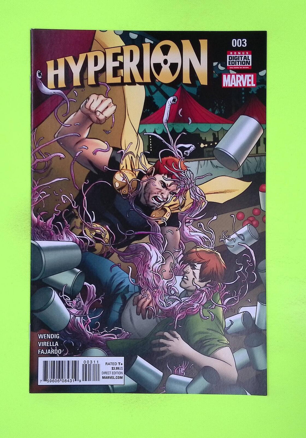 Hyperion #3 2016 Marvel Comics 8.0 Comic Book A66-264