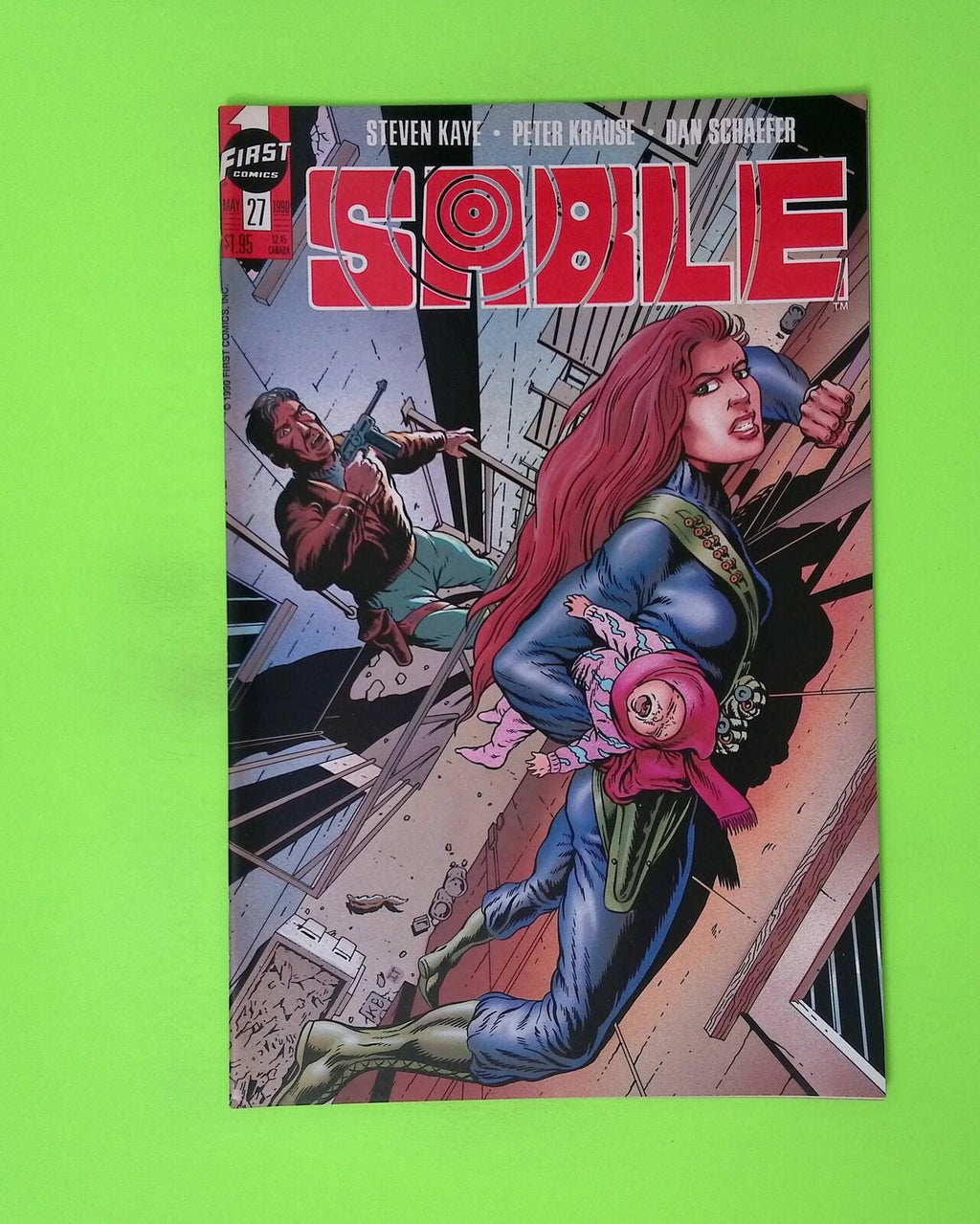Sable #27 1990 First Comics High Grade Comic Book B24-171