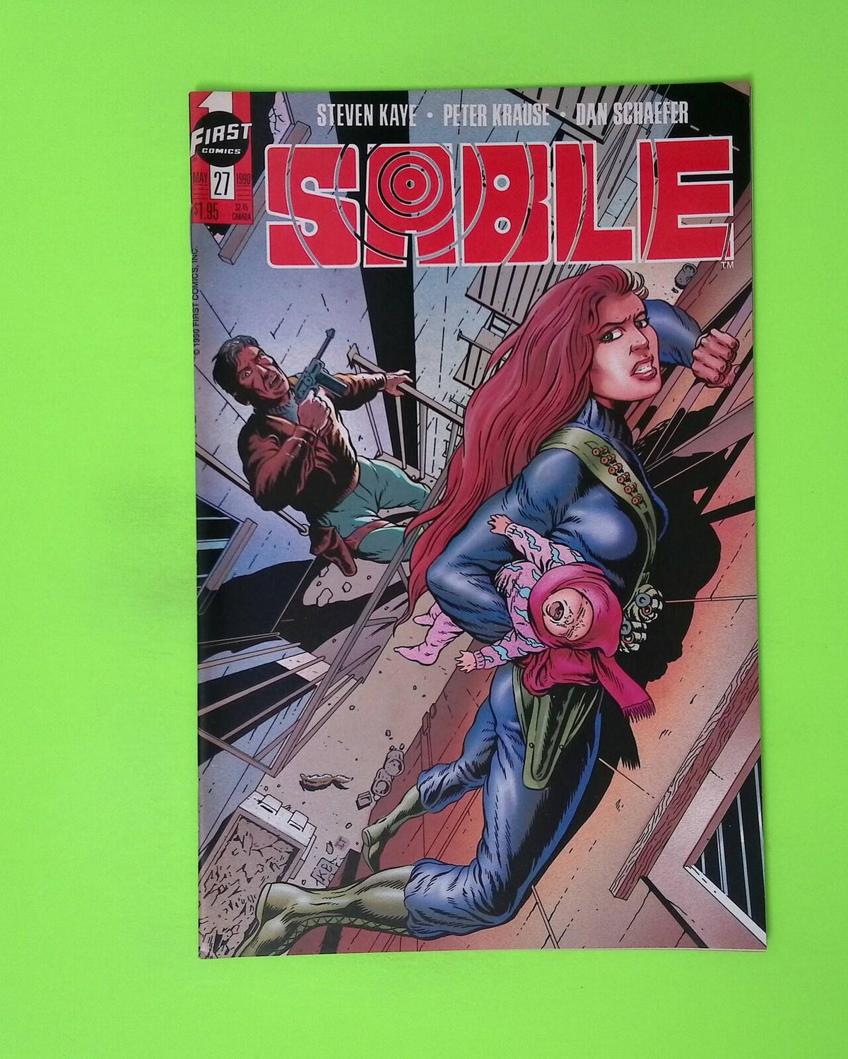 Sable #27 1990 First Comics High Grade Comic Book B24-171