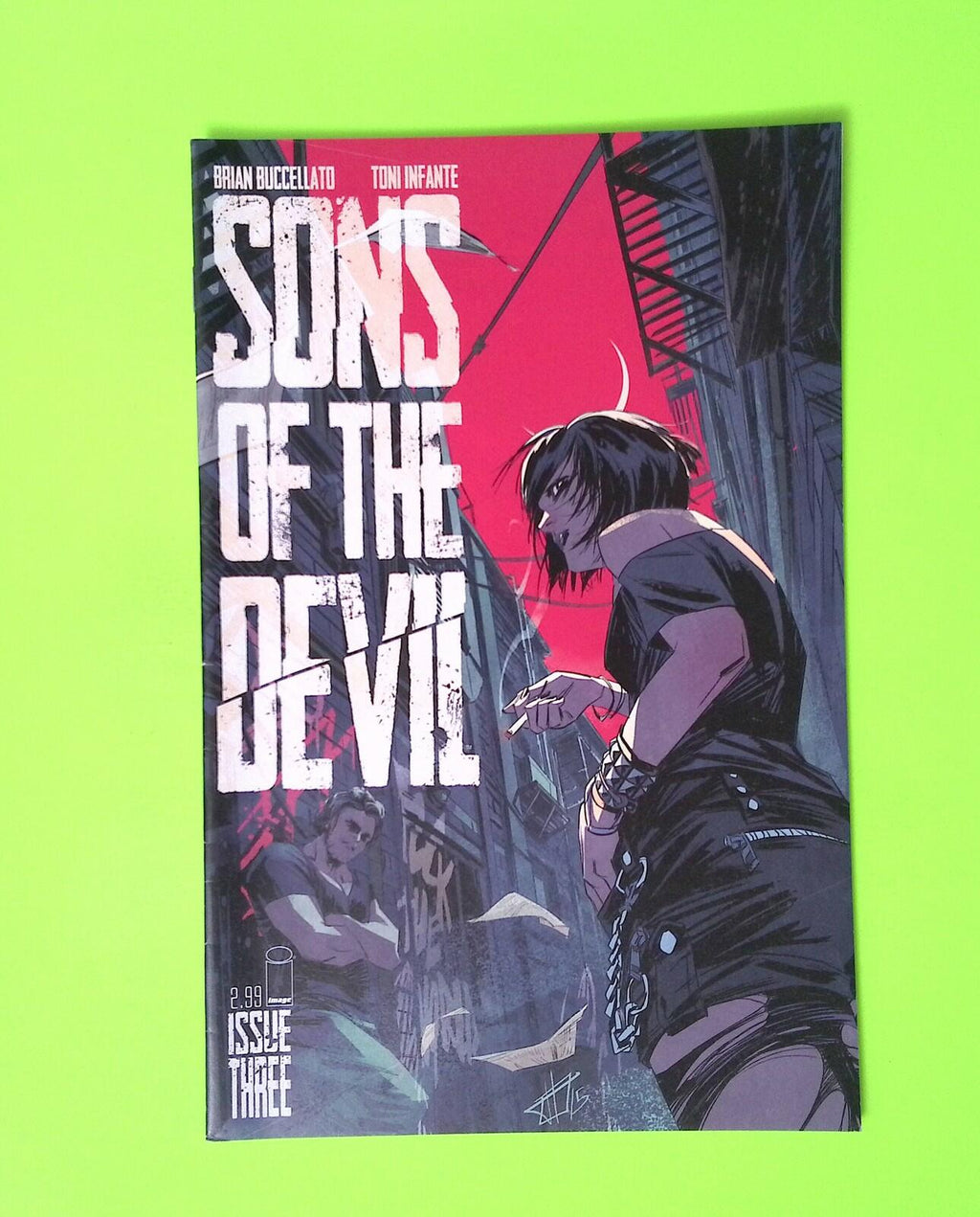 Sons of the Devil #3 2015 Image Comics High Grade Comic Book Q76-31