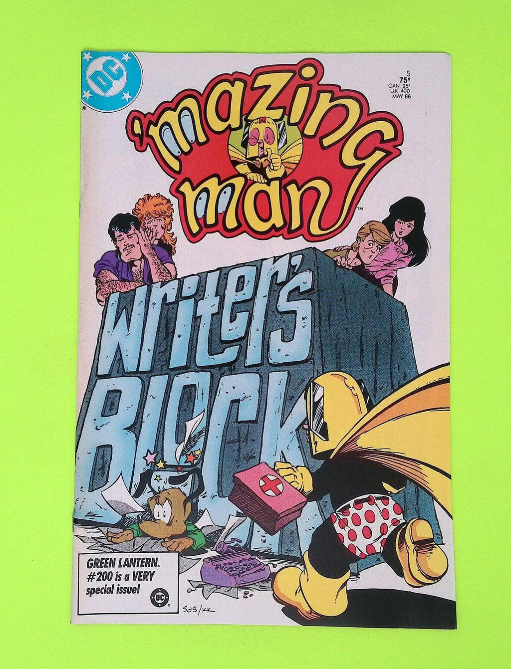'Mazing Man #5 1986 DC Comics High Grade Comic Book P35-215
