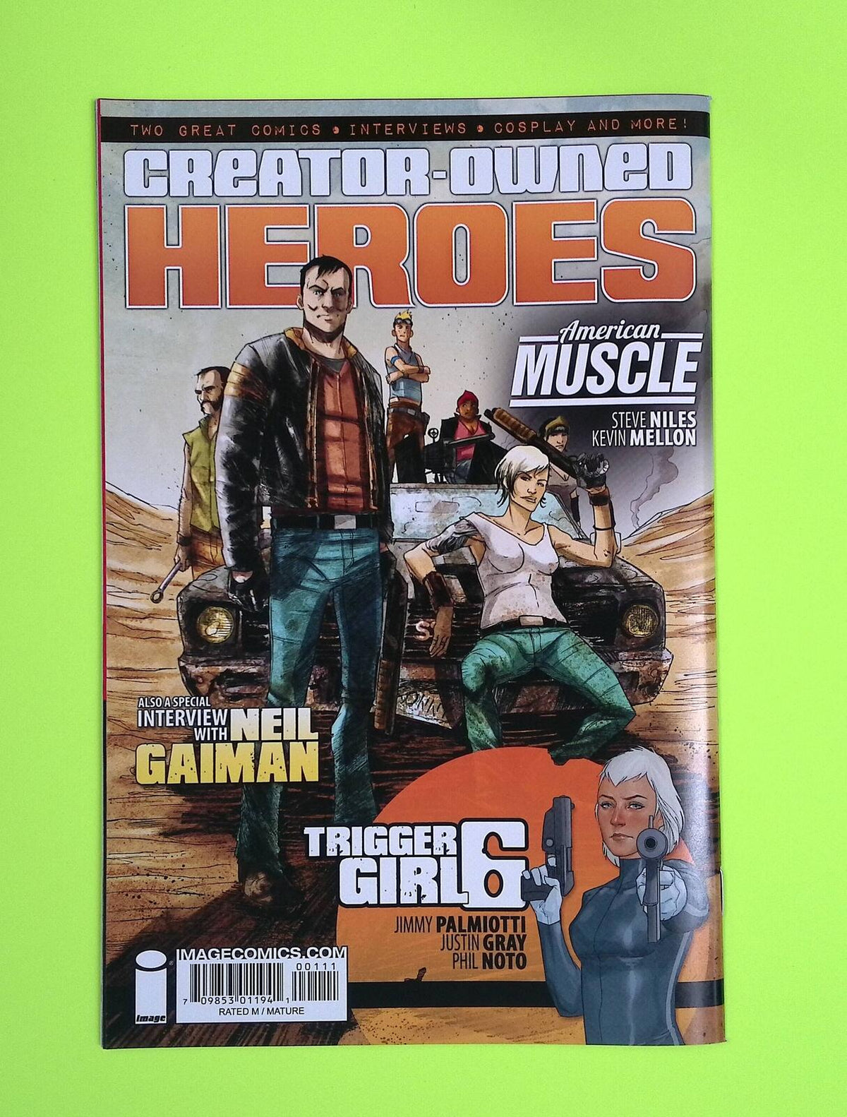 Creator-Owned Heroes #1 2012 Image Comics High Grade Comic Book M28-14
