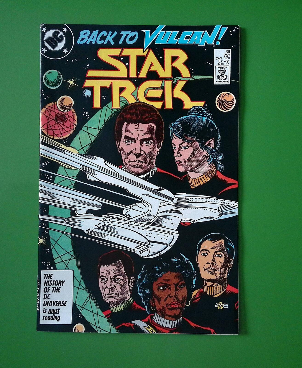 STAR TREK #36 VOL. 3 HIGH GRADE DC COMIC BOOK TS73-211