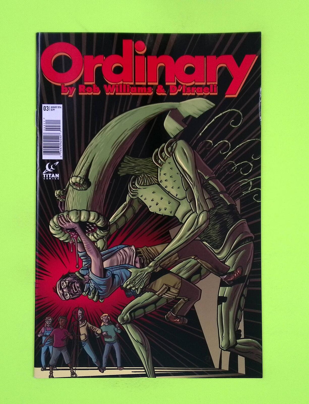 Ordinary #3 2014 Titan Comics High Grade Comic Book J20-221