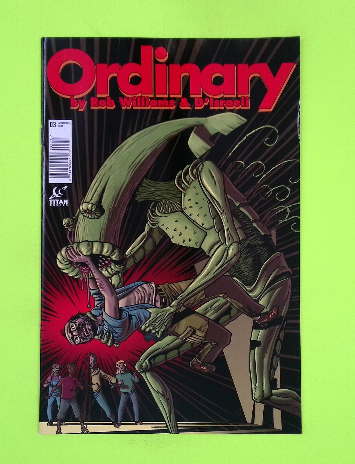 Ordinary #3 2014 Titan Comics High Grade Comic Book J20-221