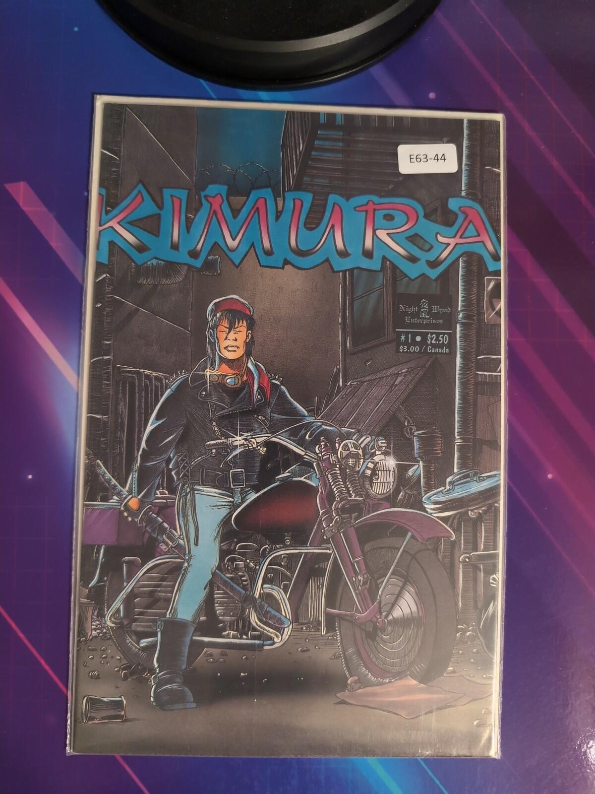 KIMURA #1 HIGH GRADE NIGHT WYND ENTERPRISES COMIC BOOK E63-44