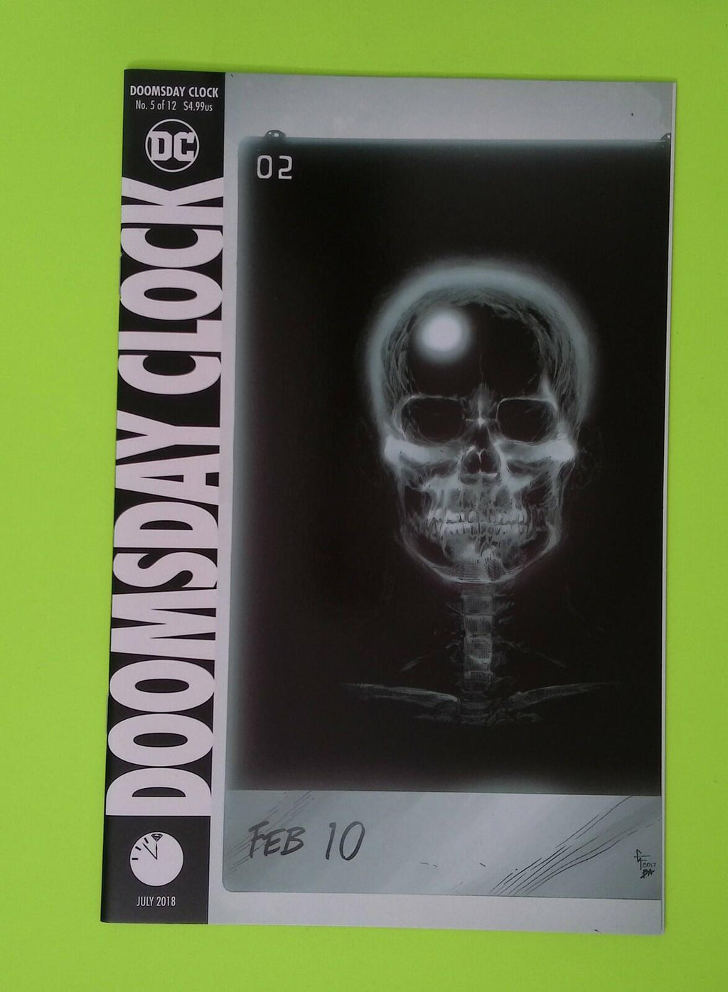Doomsday Clock #5 2018 DC Comics High Grade Comic Book W30-153
