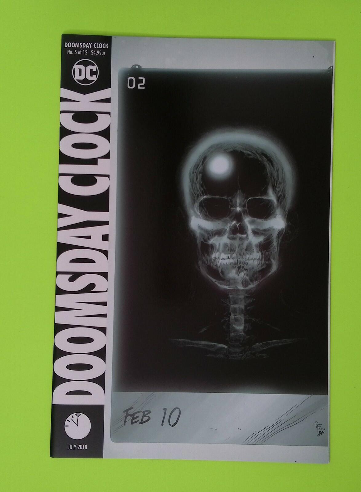 Doomsday Clock #5 2018 DC Comics High Grade Comic Book W30-153