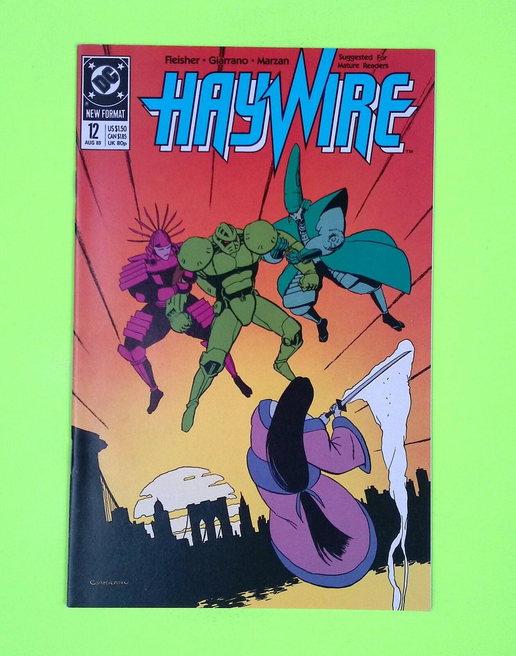 Haywire #12 1989 DC Comics 8.0 Comic Book G81-215