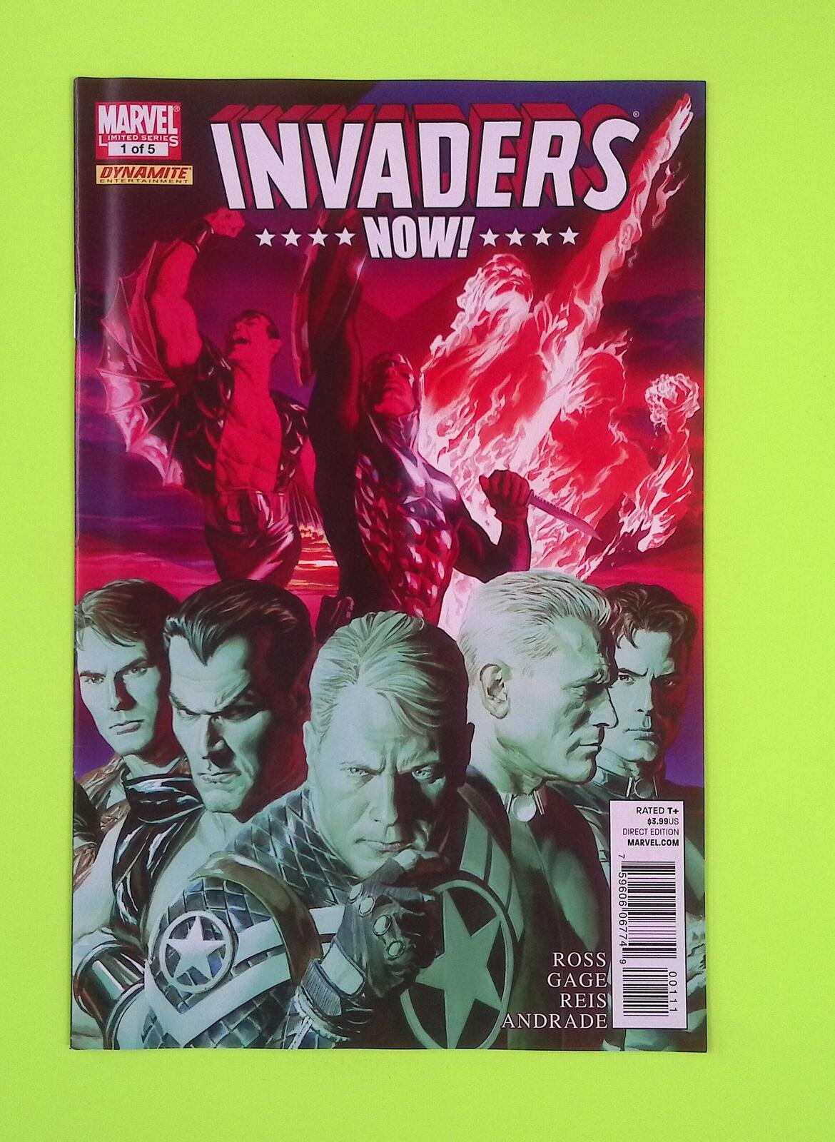 Invaders Now! #1 2010 Marvel Comics 8.0 Comic Book G30-210
