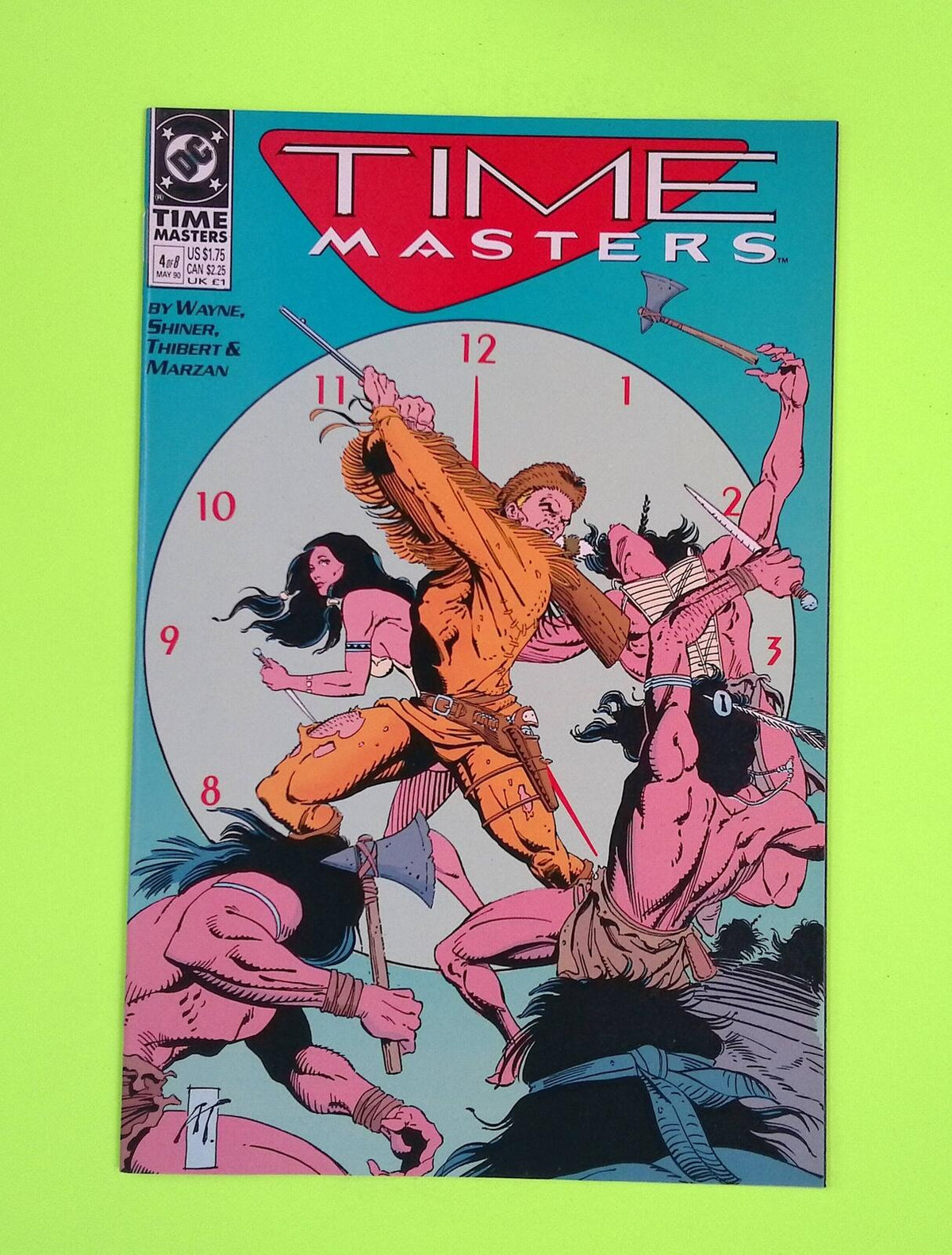 Time Masters #4 1990 DC Comics High Grade Comic Book M28-179