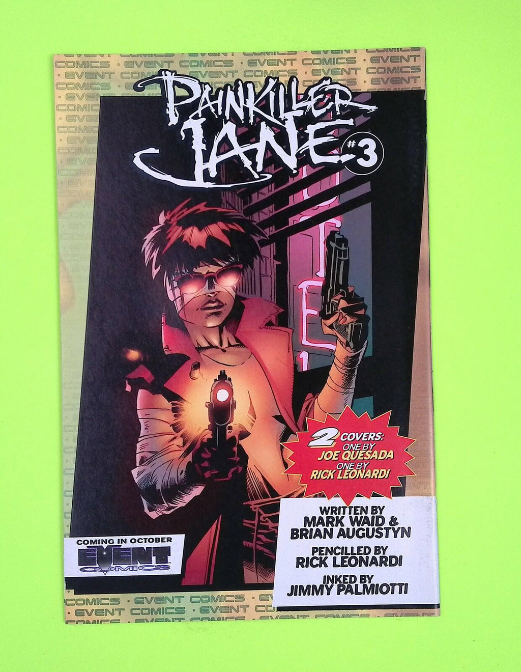 Ash Cinder & Smoke #3 1997 Event Comics 8.0 Comic Book J82-256