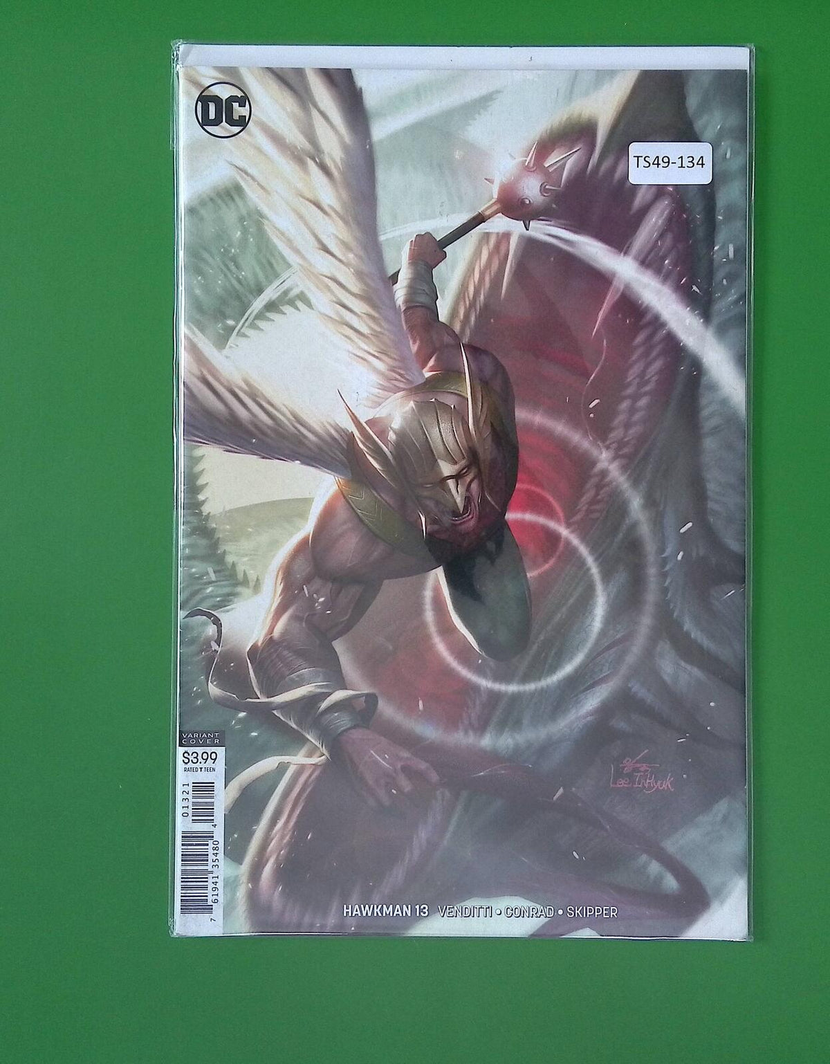 HAWKMAN #13B VOL. 5 HIGH GRADE VARIANT DC COMIC BOOK TS49-134