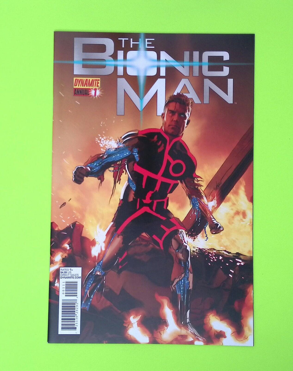 The Bionic Man #1 Dynamite Entertainment Annual High Grade Comic Book W163-218