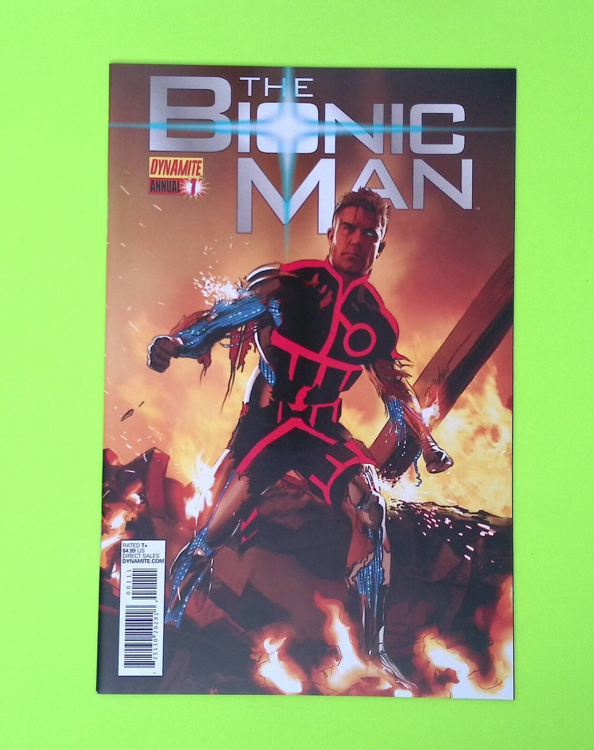 The Bionic Man #1 Dynamite Entertainment Annual High Grade Comic Book W163-218