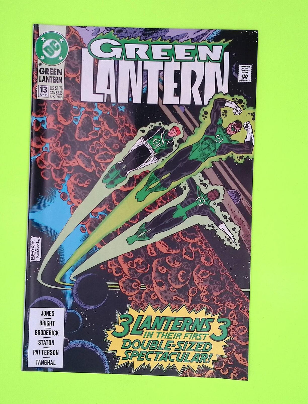 Green Lantern #13 Vol. 3 1991 DC Comics 8.0 Comic Book A50-16