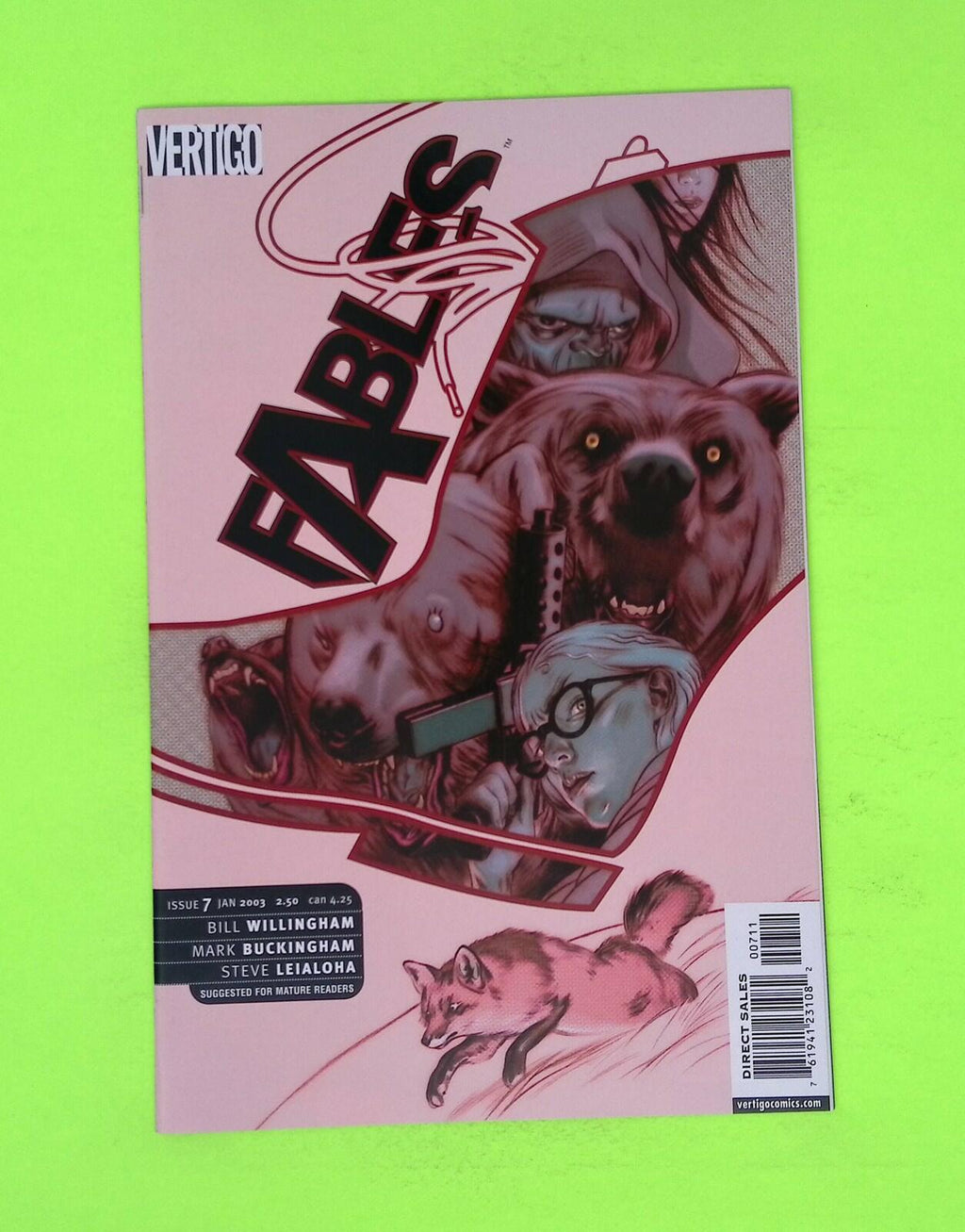 Fables #7 2003 Vertigo High Grade Comic Book R47-174