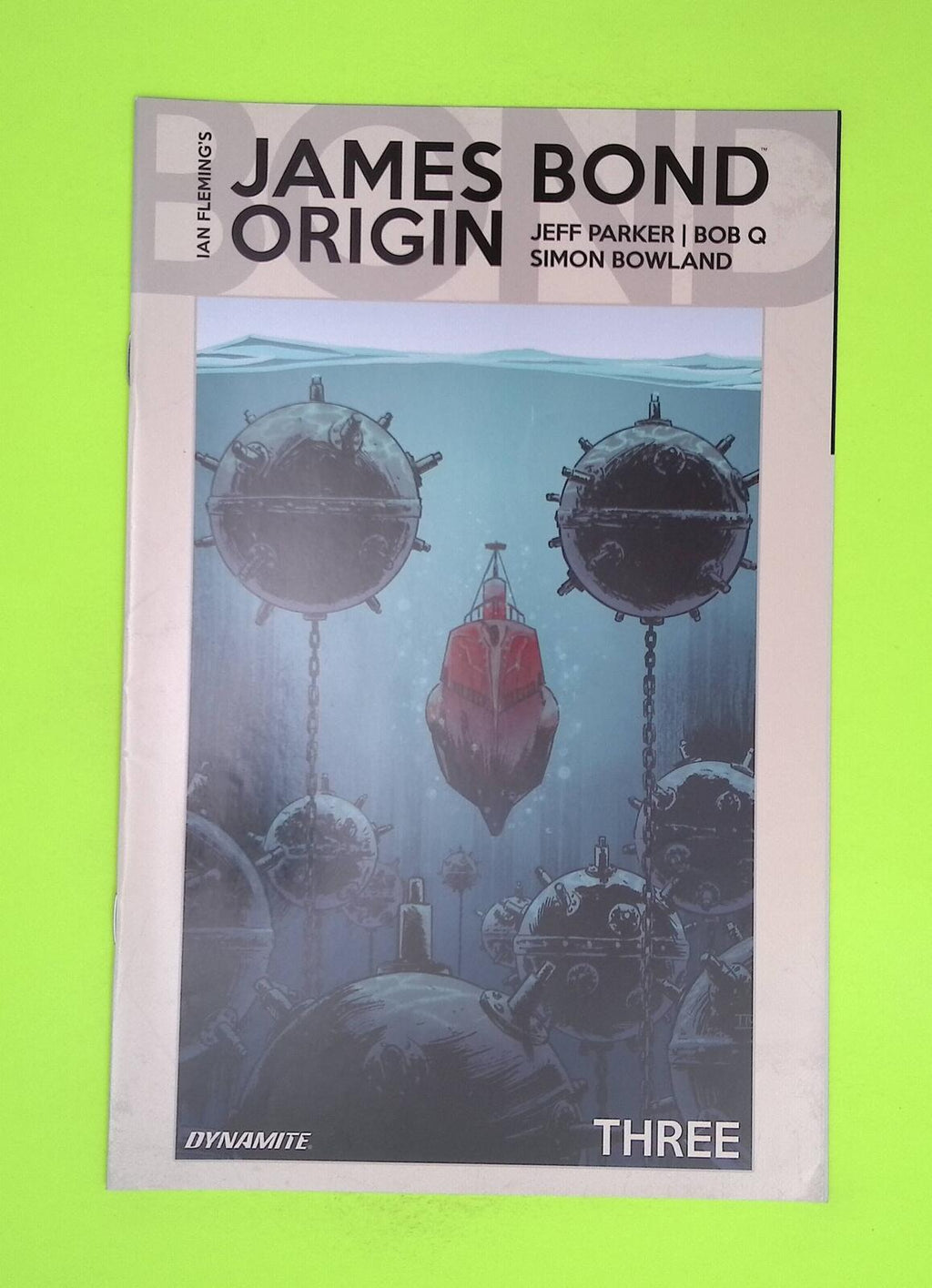 James Bond Origin #3d 2018 Dynamite Entertainment Variant 8.0 Comic Book K81-93