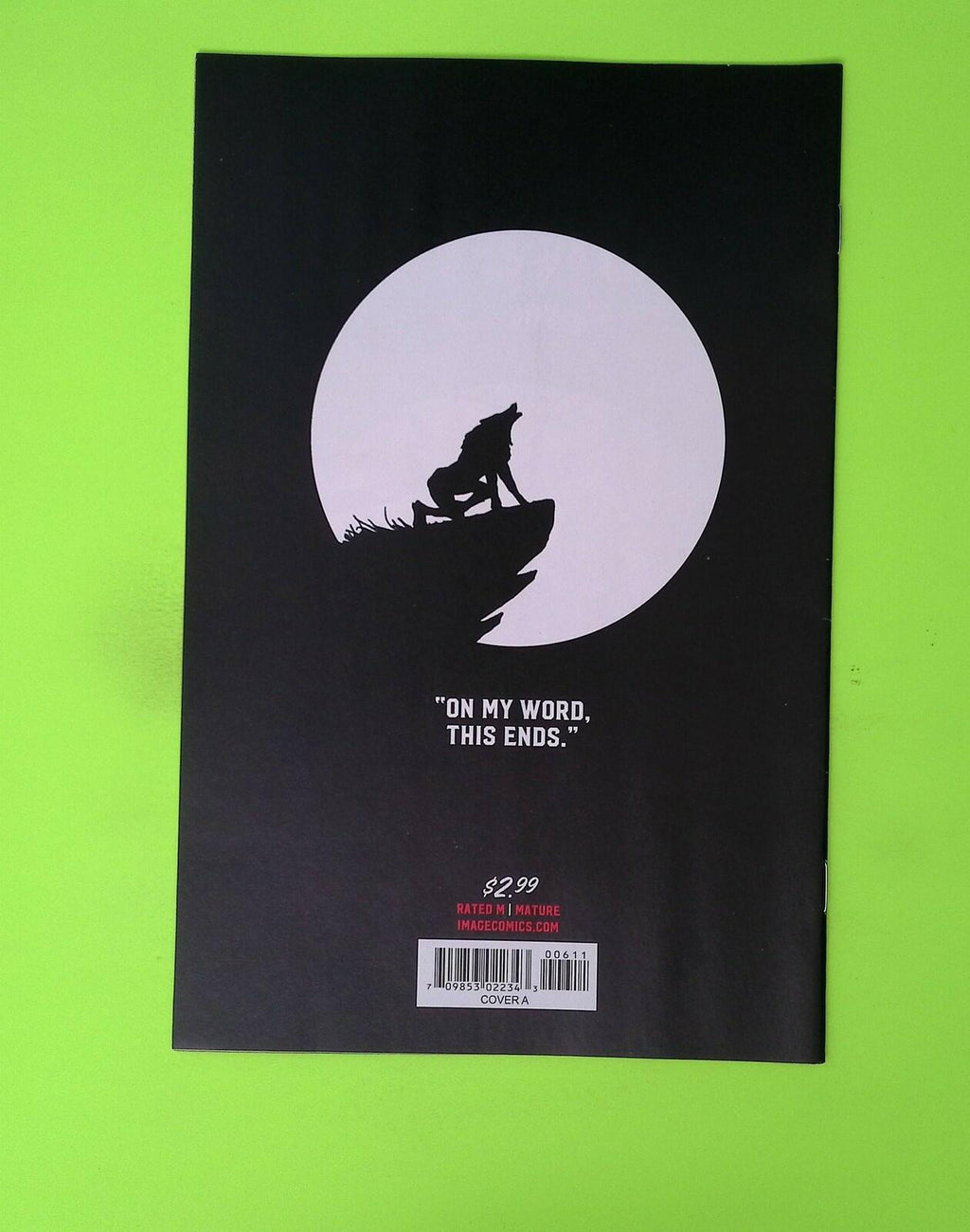 Moonshine #6 2017 Image Comics High Grade Comic Book X239-252